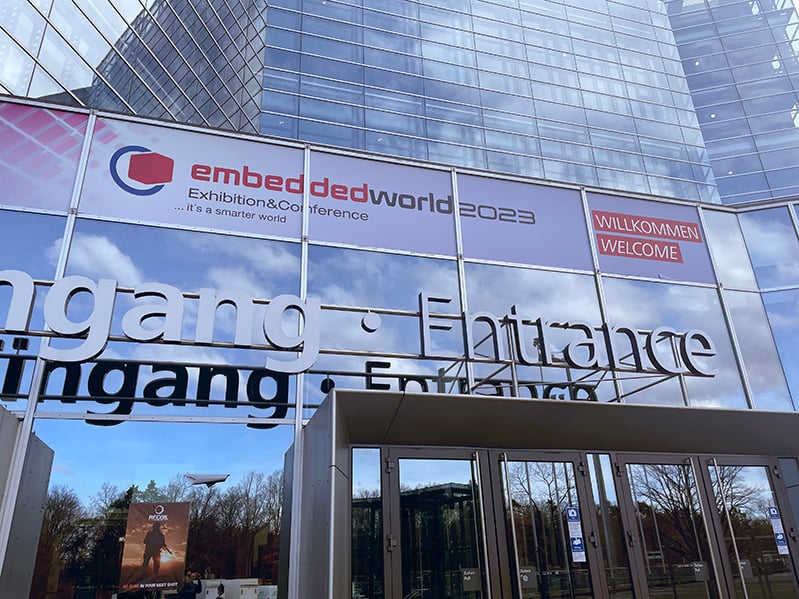 Embedded World Expo building exterior 2023